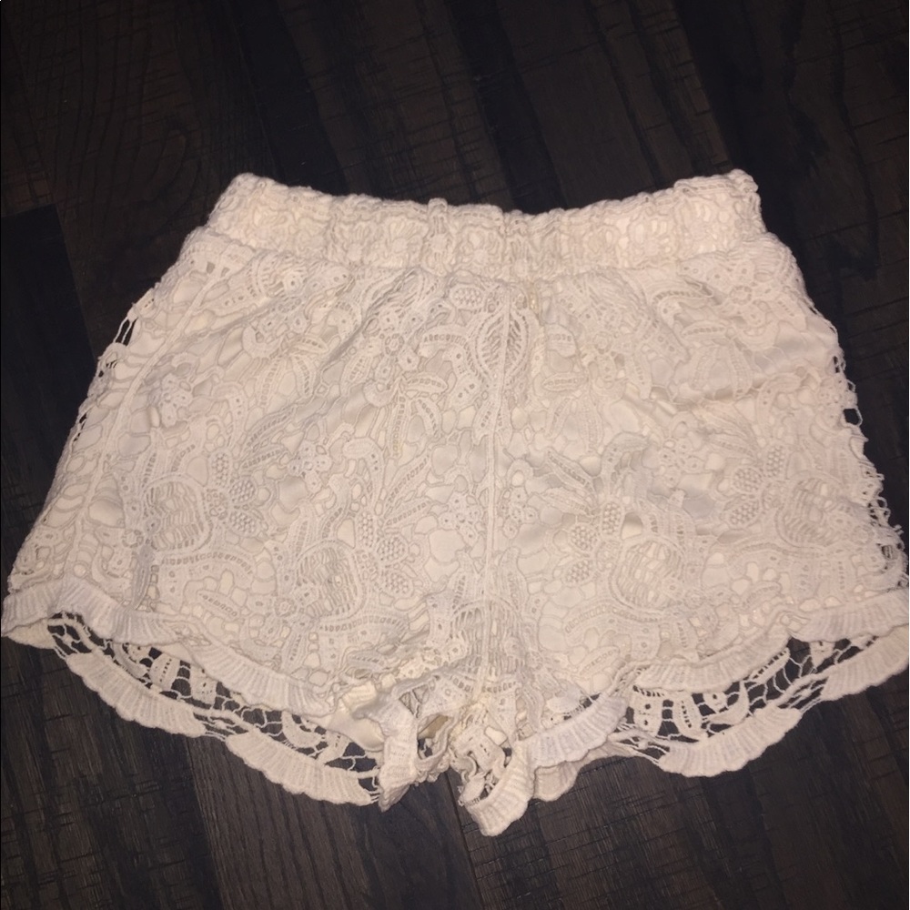 Lace shorts